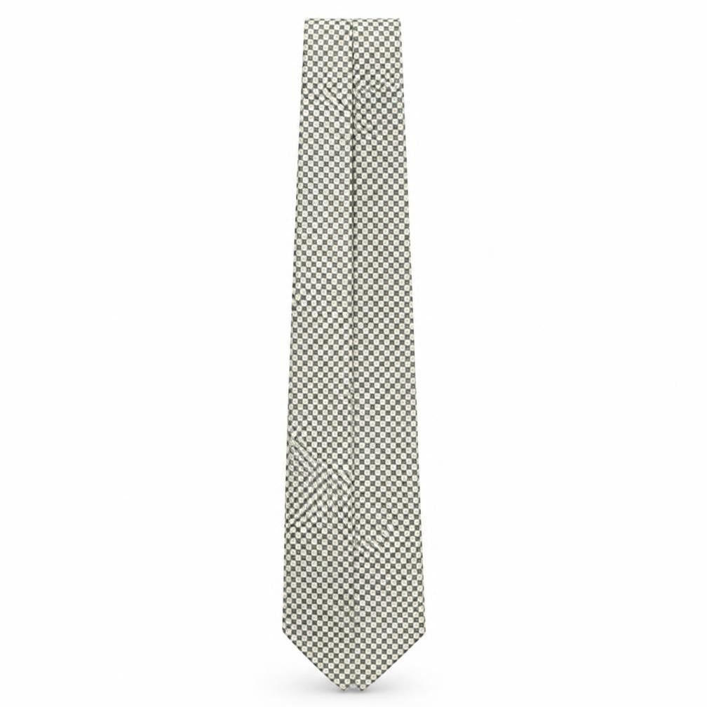 Marks and Spencer Mens Multicoloured Plaids & Checks Silk Pointed Tie One Size
