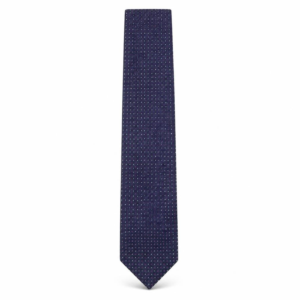 Front view of Scott & Taylor men’s multicoloured geometric polyester pointed tie one size