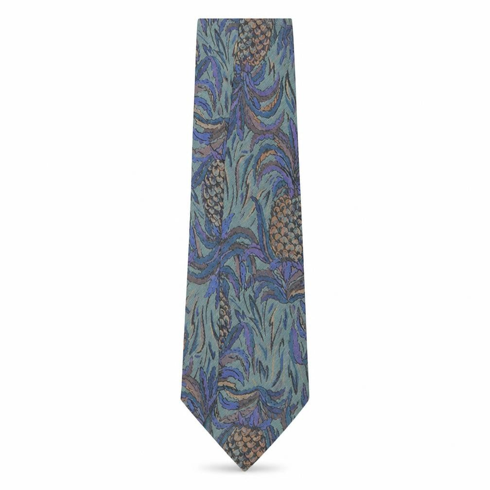 Front view of Jonelle men’s multicoloured floral polyester pointed tie one size