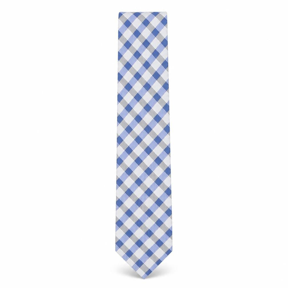 Front view of Marks & Spencer men’s multicoloured striped polyester pointed tie one size