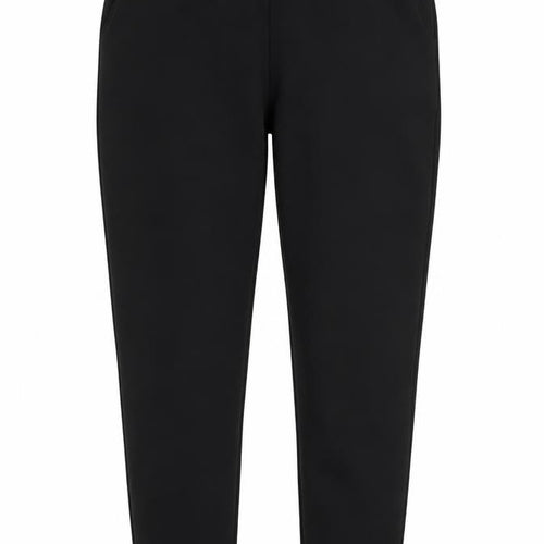 Boohoo Womens Black  Polyester Carrot Trousers Size 10 L25 in Regular