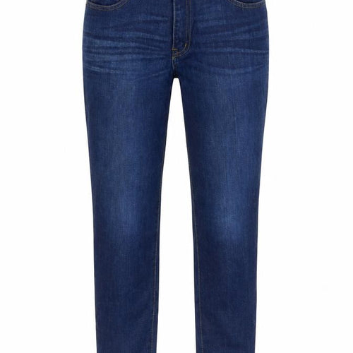 Dejour Womens Blue  Cotton Skinny Jeans Size 8 L29 in Regular Button