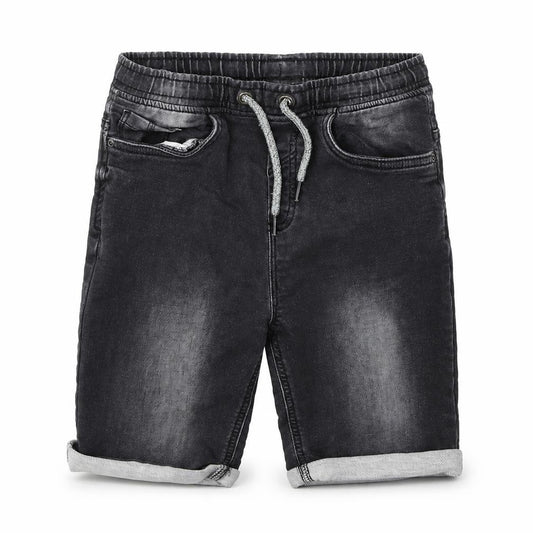 TU Boys Black  Cotton Cropped Jeans Size 9 Months  Regular Pullover