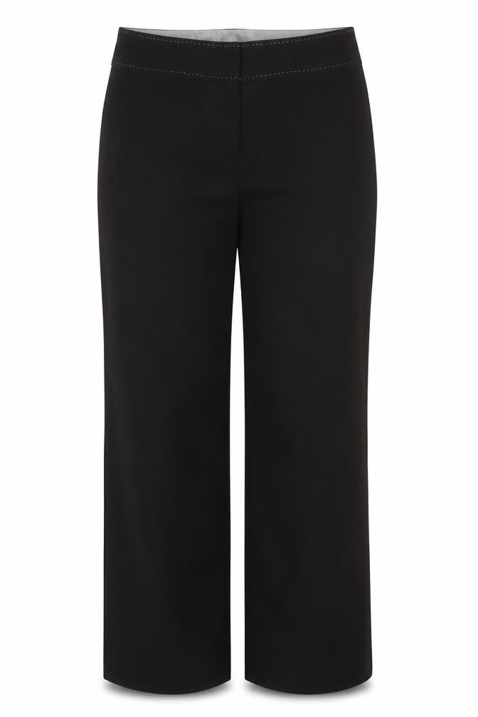 NEXT Womens Black  Polyester Dress Pants Trousers Size 10 L29 in Regular Zip
