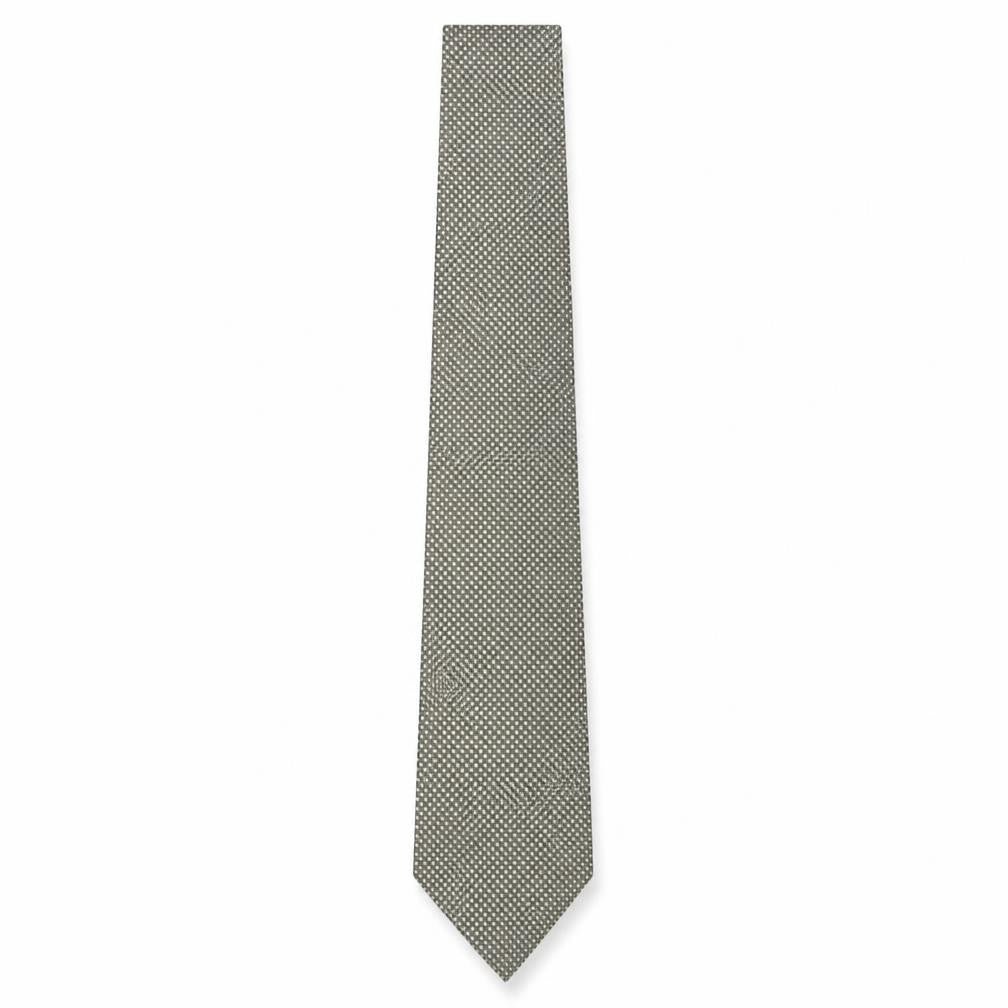 Front view of Rael Brook men’s multicoloured geometric polyester pointed tie one size