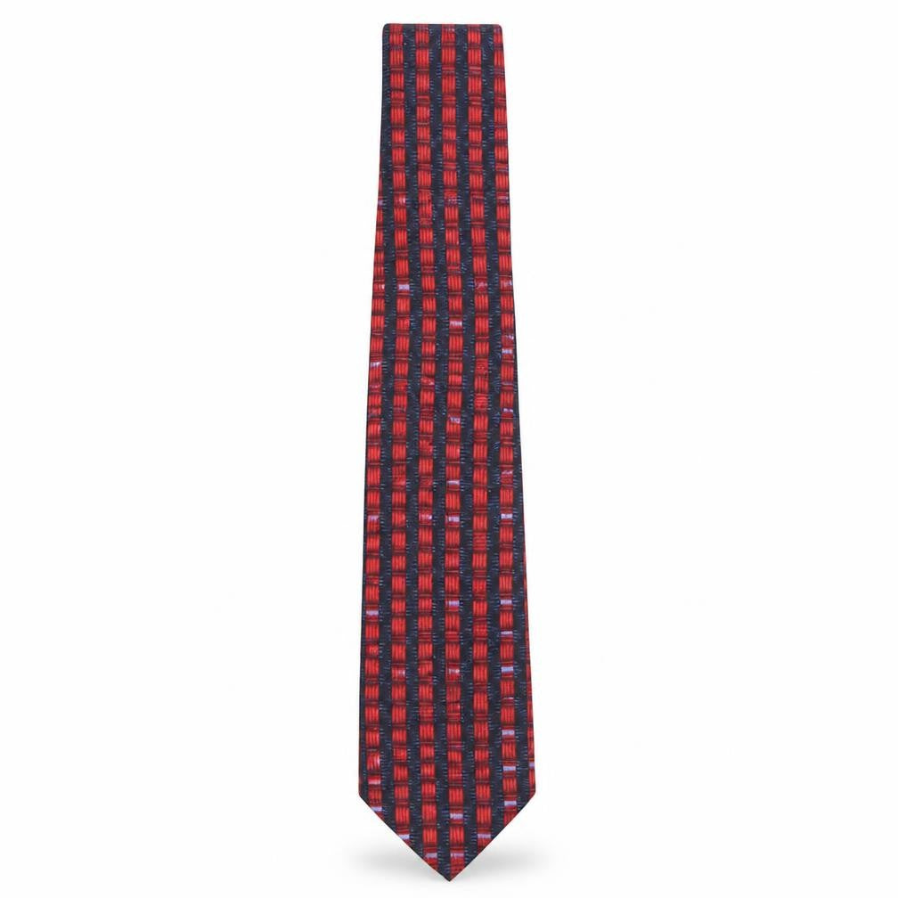 Savoy Taylors Guild Mens Multicoloured Striped Silk Pointed Tie One Size