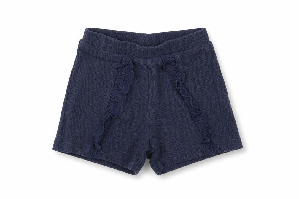 Primark Baby Blue  Cotton Cropped Trousers Size 9-12 Months
