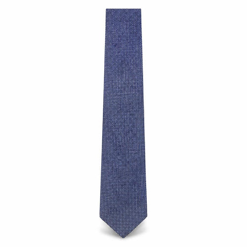 Marks and Spencer Mens Multicoloured Plaids & Checks Silk Pointed Tie One Size