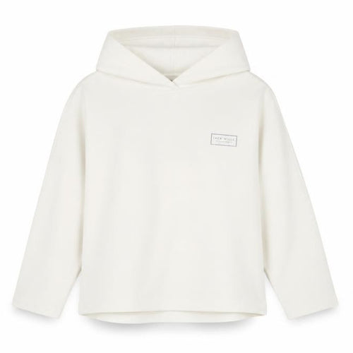 Jack Wills Sports Womens White  Cotton Pullover Hoodie Size 6