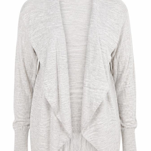 Bershka Womens Grey V-Neck  Viscose Cardigan Jumper Size S