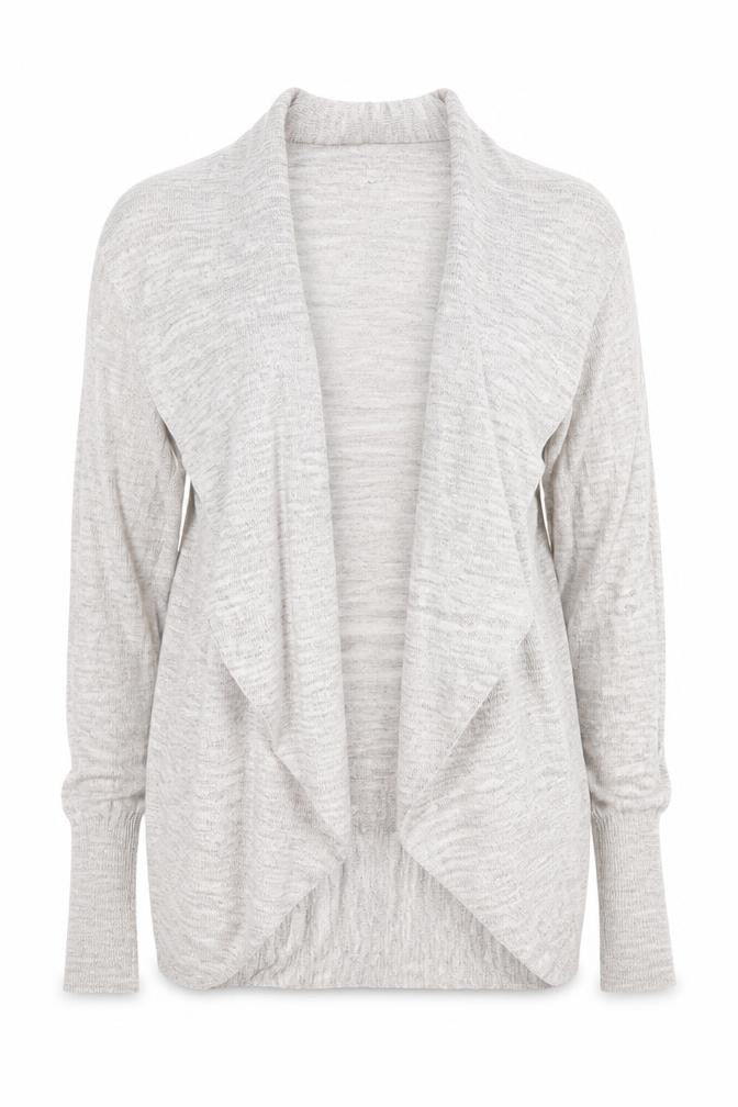 Bershka Womens Grey V-Neck  Viscose Cardigan Jumper Size S