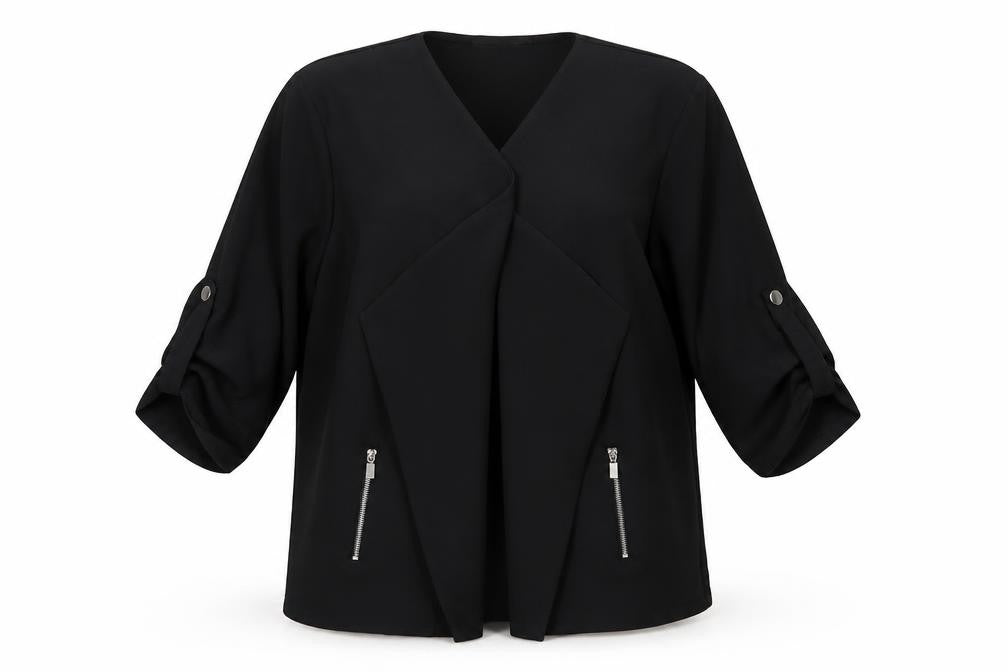 Select Womens Black   Jacket  Size 8