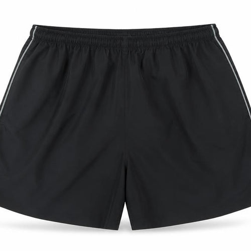 kea Mens Black  Polyamide Sweat Shorts Size L L6 in Regular Tie