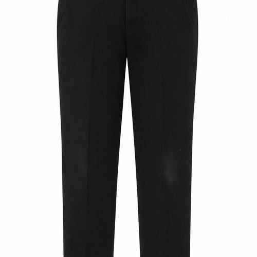 1880 Club Mens Black  Polyester Trousers  Size 32 L29 in Regular Button