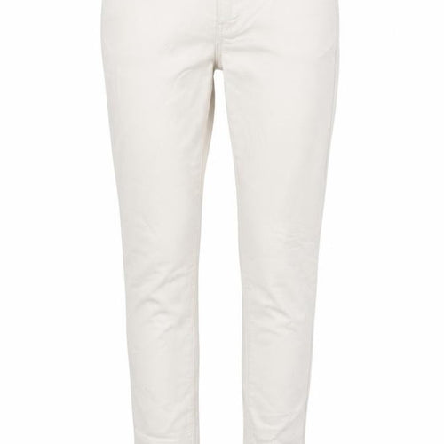 Dorothy Perkins Womens White  Cotton Skinny Jeans Size 10 L29 in Slim Zip