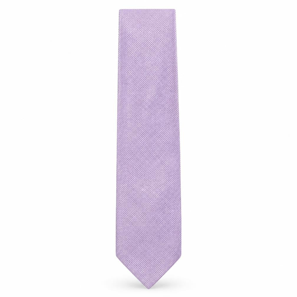 Front view of Next men’s purple geometric polyester pointed tie one size