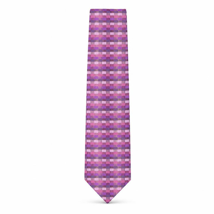 John Lewis Mens Multicoloured Plaids & Checks Silk Pointed Tie One Size