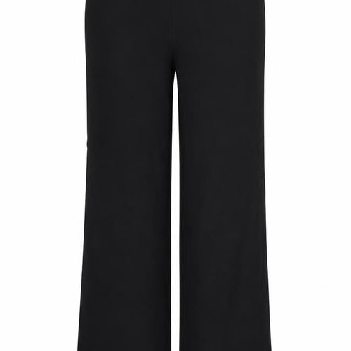 Marks and Spencer Womens Black  Viscose Trousers  Size 12 L29 in Regular