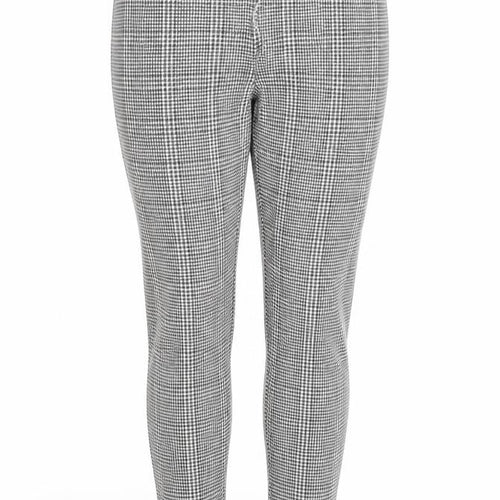 Innocent Womens Black Houndstooth Cotton Capri Leggings Size 12 L28 in