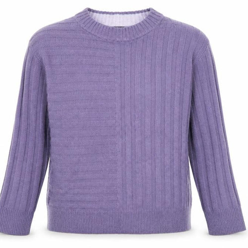 Marks and Spencer Womens Purple Crew Neck  Acrylic Pullover Jumper Size XS