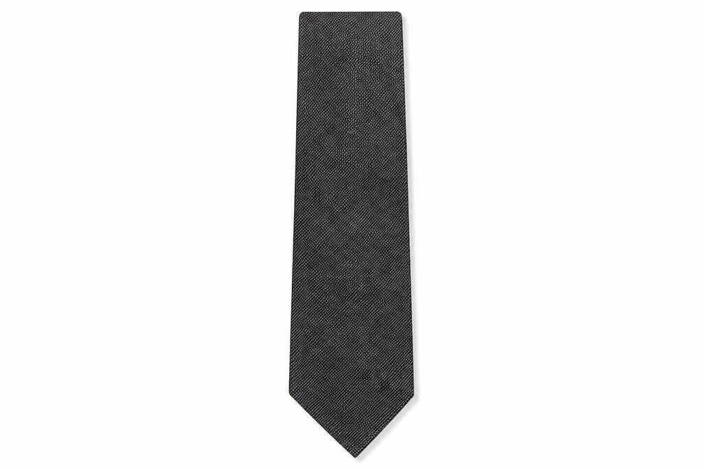 Front view of Marks & Spencer men’s multicoloured geometric polyester pointed tie one size