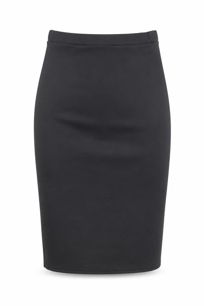 Edge Street Womens Black  Polyester Straight & Pencil Skirt Size 10