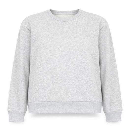 Front view of Primark women’s grey polyester pullover sweatshirt size 2xs pullover