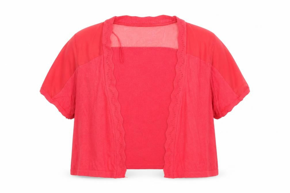 Per Una Womens Pink V-Neck  Viscose Cardigan Jumper Size 16