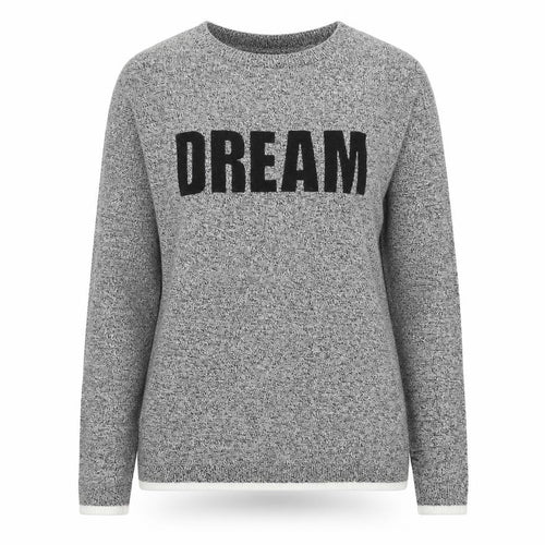 Dorothy Perkins Womens Grey Round Neck  Cotton Pullover Jumper Size S   - Dream
