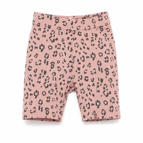 George Girls Pink Animal Print Cotton Pedal Pusher Leggings Size 12-18 Months