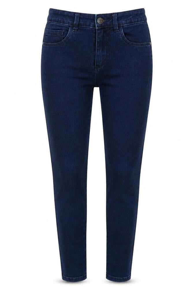 Only Womens Blue  Cotton Skinny Jeans Size S L30 in Regular Button