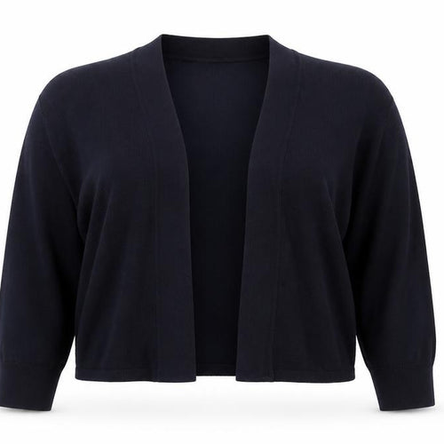 Wallis Womens Blue Round Neck  Viscose Cardigan Jumper Size S