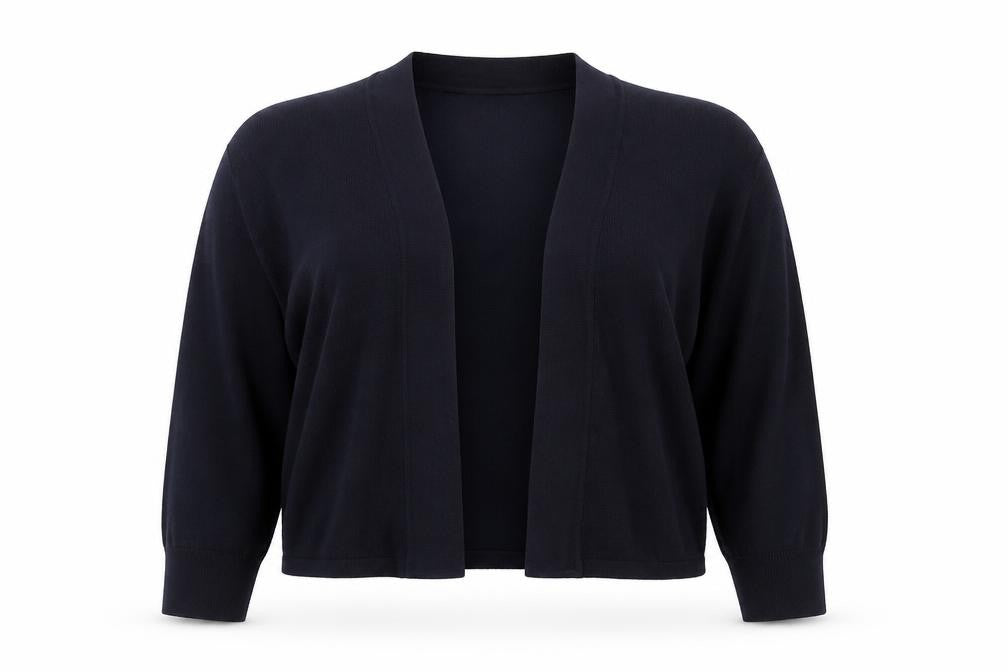 Wallis Womens Blue Round Neck  Viscose Cardigan Jumper Size S