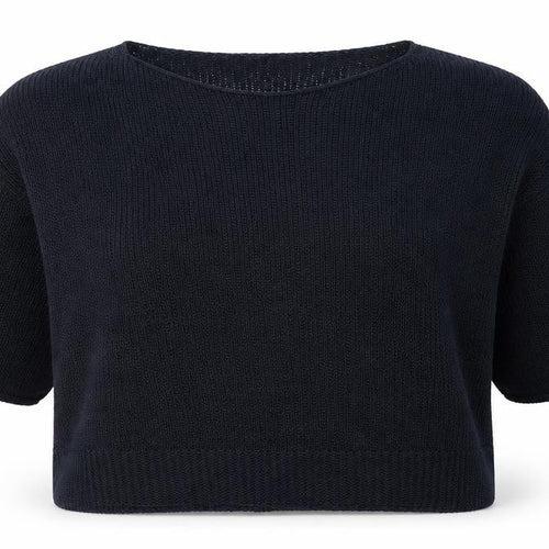 RJR.John Rocha Womens Blue Boat Neck  Acrylic Pullover Jumper Size 20
