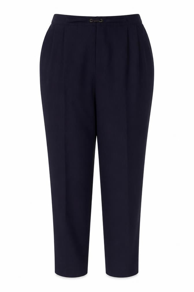 Made in the UK Womens Purple  Polyester Trousers  Size 16 L28 in Regular