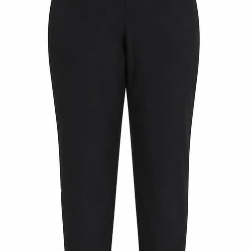 F&F Womens Black  Polyester Chino Trousers Size 10 L27 in Regular Zip