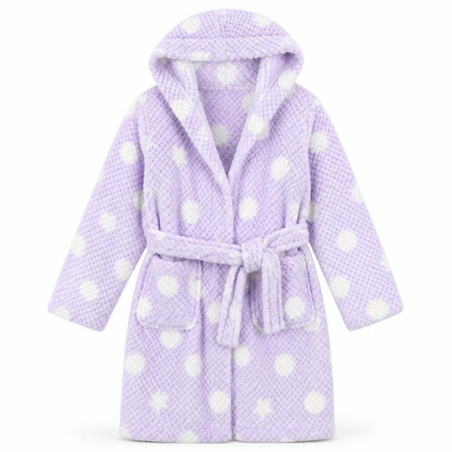 John Lewis  Girls Purple Geometric Polyester  Gown Size 10 Years