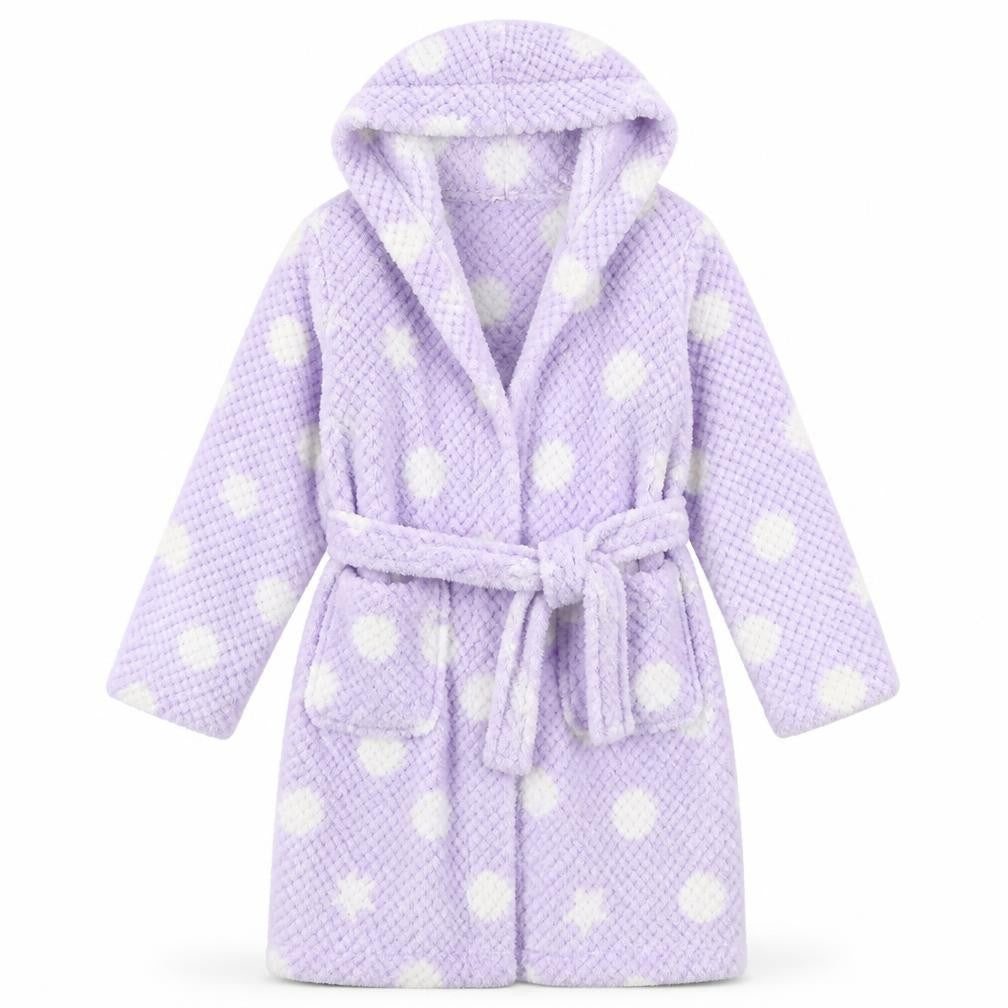 John Lewis  Girls Purple Geometric Polyester  Gown Size 10 Years