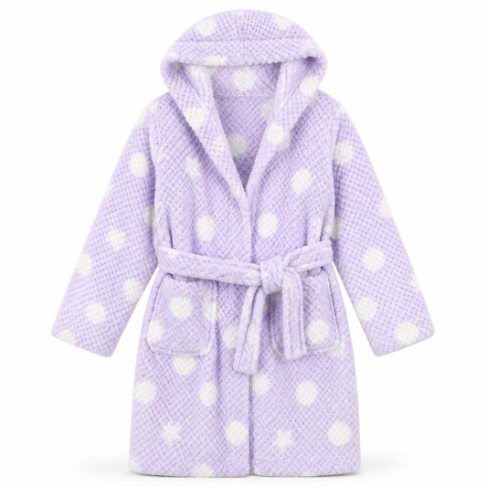 John Lewis  Girls Purple Geometric Polyester  Gown Size 10 Years