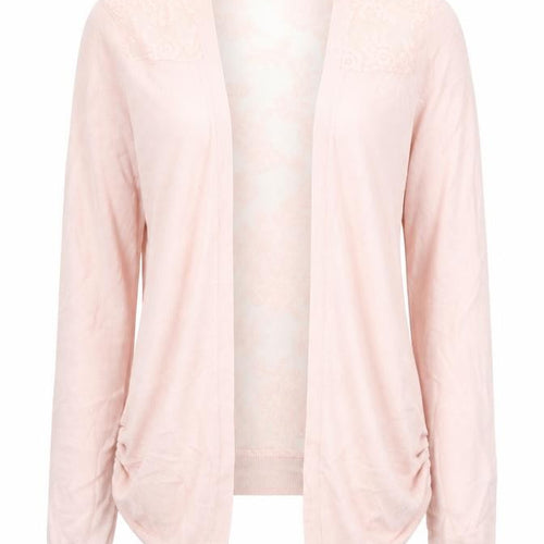 New Look Womens Pink Square Neck  Viscose Cardigan Jumper Size 6