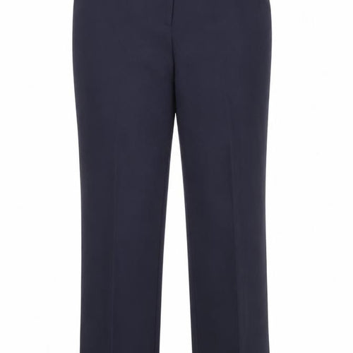 Gerard Womens Blue  Polyester Dress Pants Trousers Size 12 L32 in Regular Button