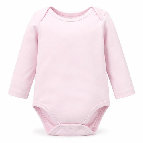 H&M Girls Pink  100% Cotton Babygrow One-Piece Size 6-9 Months  Button