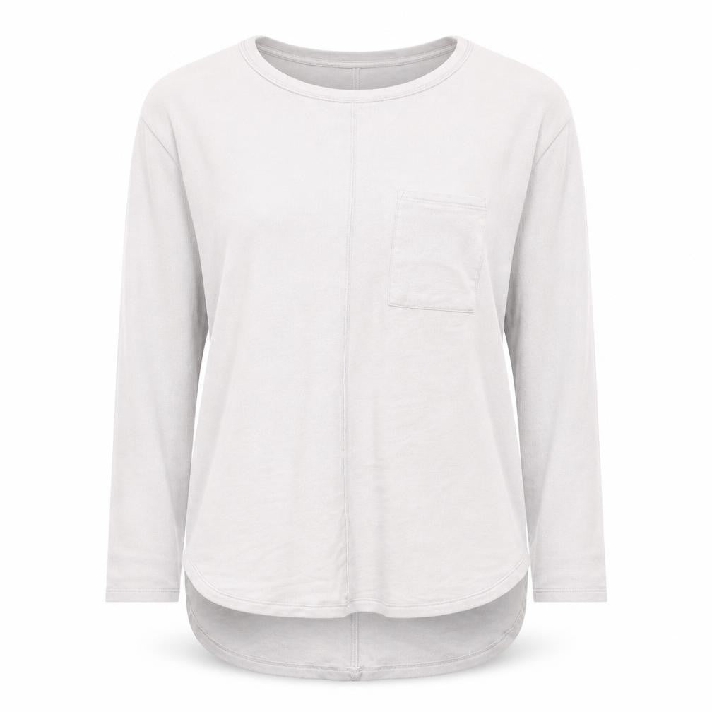Front view of Next women’s grey cotton pullover sweatshirt, size XS, pullover