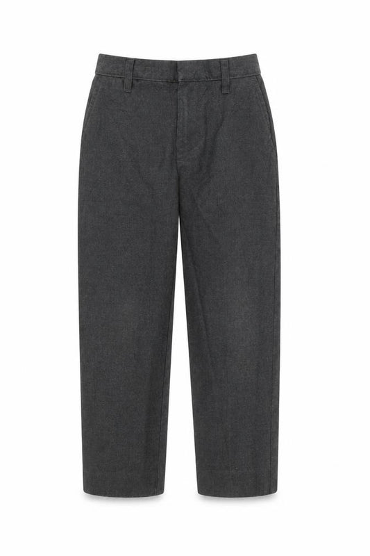 Front view of Tu boys’ grey polyester dress pants trousers, size 6, years regular