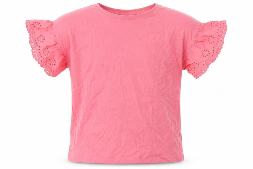 I Love Girls Wear Girls Pink  Cotton Pullover T-Shirt Size 10 Years Round Neck Pullover