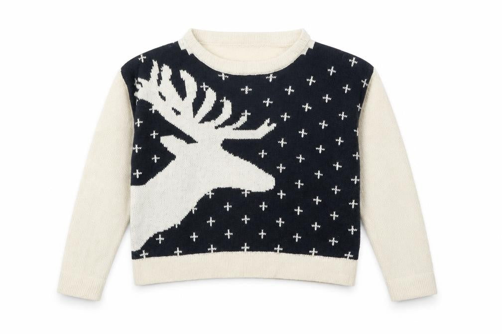 Front view of Vero Moda women’s beige boat neck acrylic jumper, size M, - moose