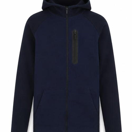Matalan Mens Blue  Cotton Full Zip Hoodie Size XS
