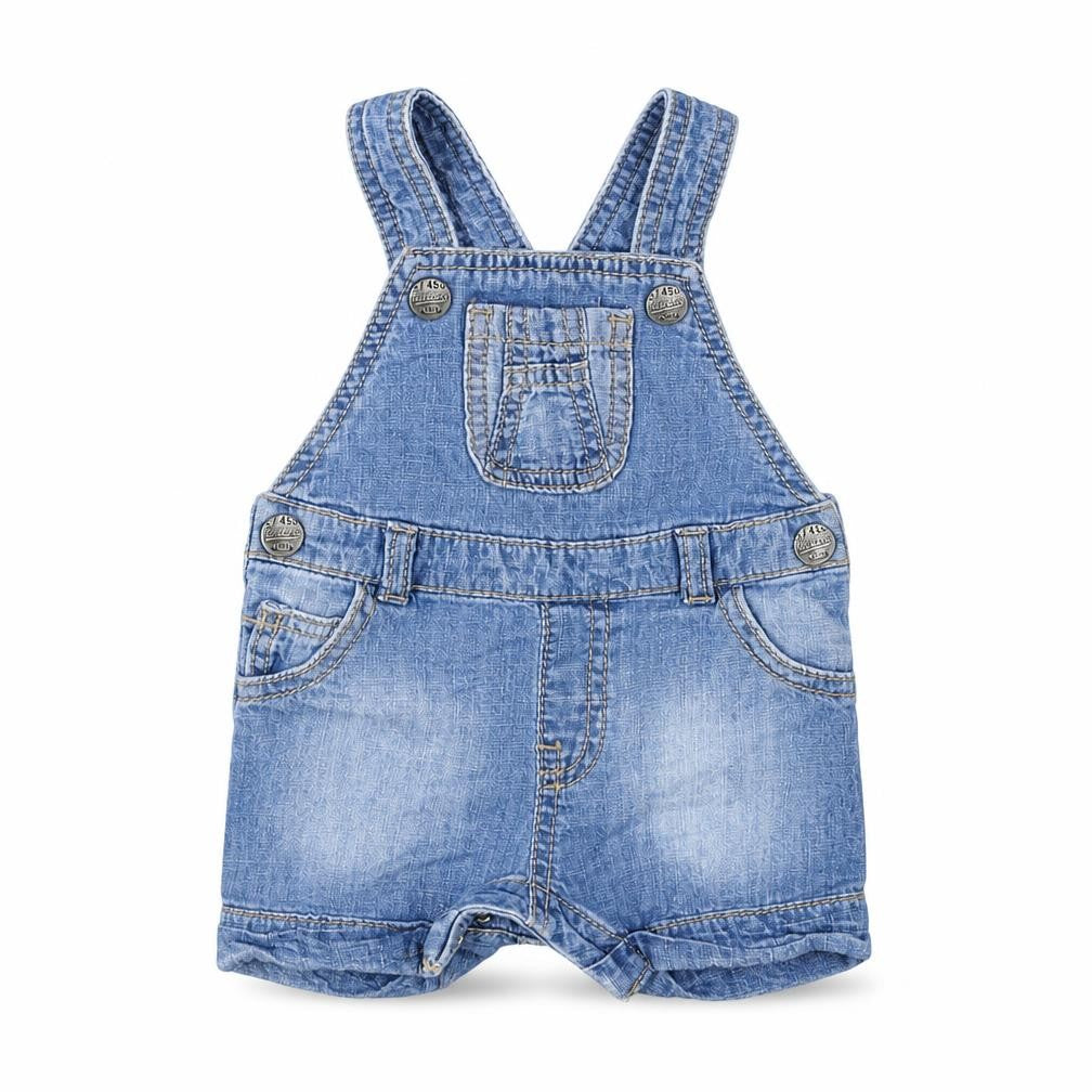 F&F Baby Blue  100% Cotton Babygrow One-Piece Size 0-3 Months  Snap
