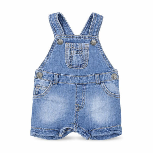 F&F Baby Blue  100% Cotton Babygrow One-Piece Size 0-3 Months  Snap