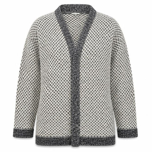 B Collection  Womens Multicoloured V-Neck  Acrylic Cardigan Jumper Size M